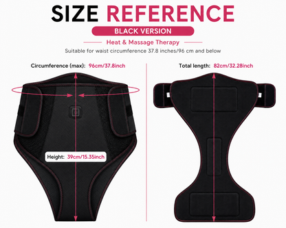 Heat & Massage Waist Wrap