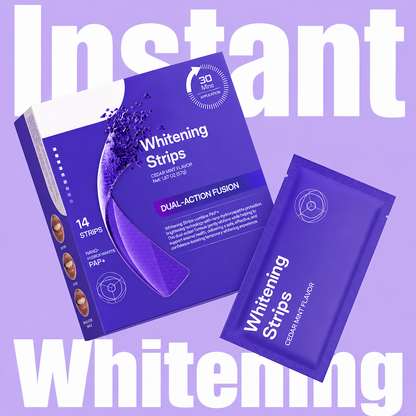 Teeth Whitening Strips with FREE Cheek Retractor