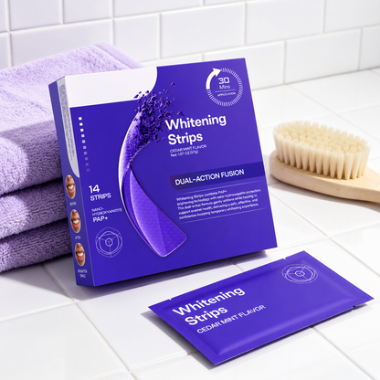 Teeth Whitening Strips with FREE Cheek Retractor