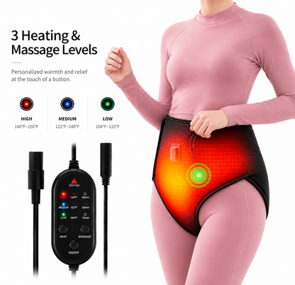 Heat & Massage Waist Wrap